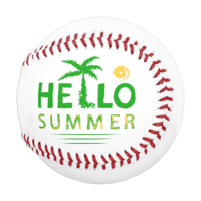 Hallo Sommer Baseball (Rückseite Links)