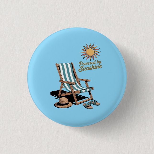 Hallo Sommer Button (Vorderseite)