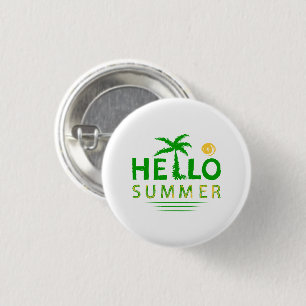 Hallo Sommer Button