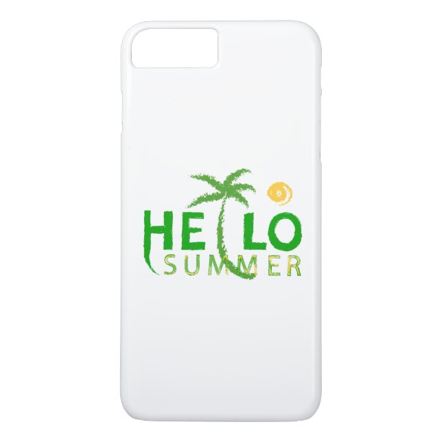 Hallo Sommer Case-Mate iPhone Hülle (Rückseite)