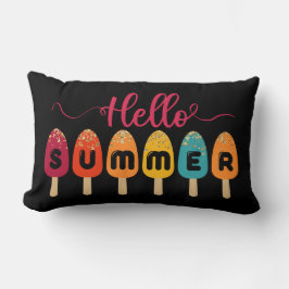 Hallo Sommer | Colorful Popsice Creme Lendenkissen