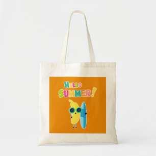 Hallo Sommer! Cool Banana Funny Vacation Tragetasche