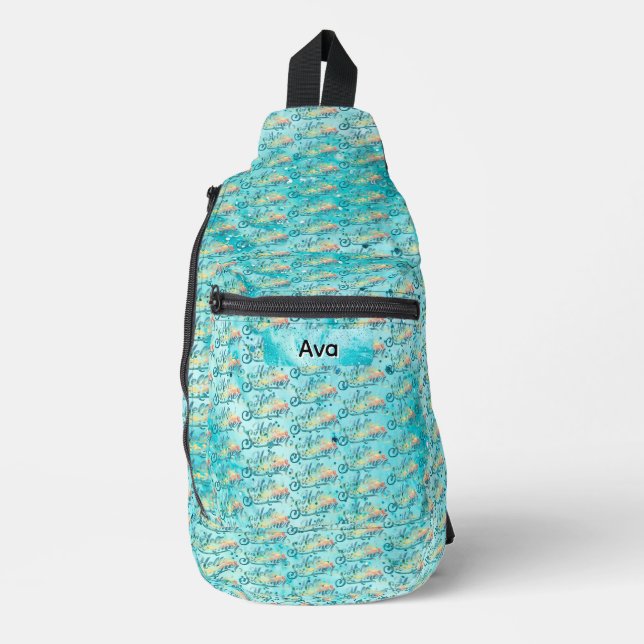 Hallo Sommer Crossbody Bag (Vorderseite)