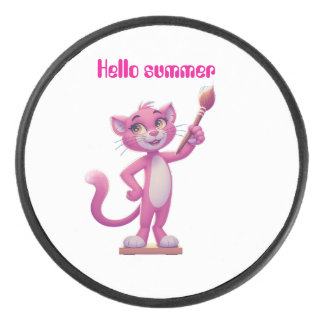 Hallo Sommer Eishockey Puck