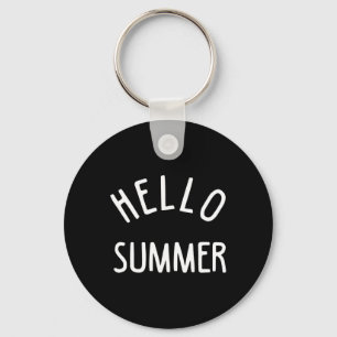 Hallo Sommer Funny Summer Ferien Beach Geschenk Va Schlüsselanhänger