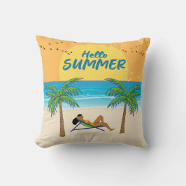 Hallo Sommer, für die beste Sommernacht Kissen