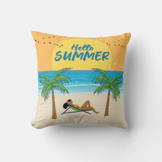 Hallo Sommer, für die beste Sommernacht Kissen