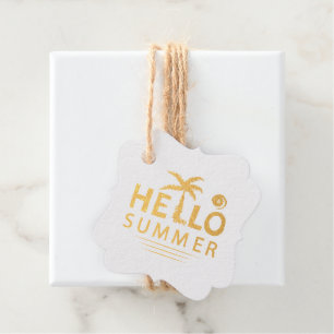 Hallo Sommer Geschenkanhänger