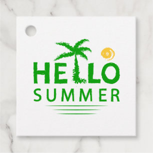 Hallo Sommer Geschenkanhänger