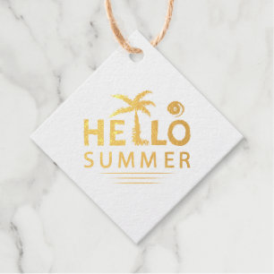 Hallo Sommer Geschenkanhänger