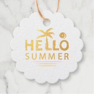 Hallo Sommer Geschenkanhänger