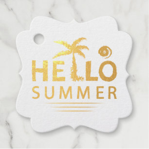 Hallo Sommer Geschenkanhänger