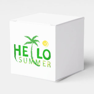 Hallo Sommer Geschenkschachtel