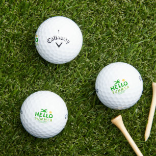 Hallo Sommer Golfball