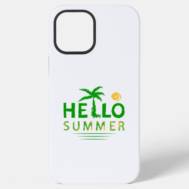 Hallo Sommer iPhone 12 Pro Max Hülle (Rückseite)