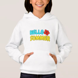Hallo Sommer Kinder Pullover Hoodie