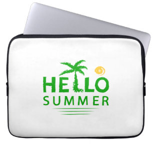 Hallo Sommer Laptopschutzhülle
