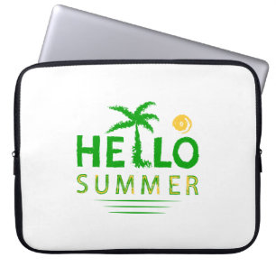 Hallo Sommer Laptopschutzhülle
