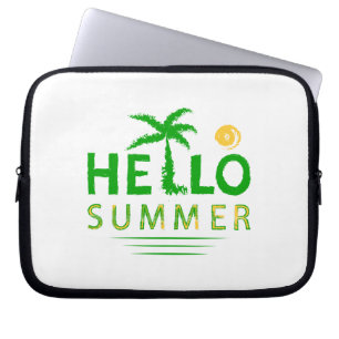 Hallo Sommer Laptopschutzhülle