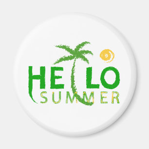 Hallo Sommer Magnet