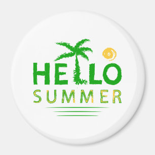 Hallo Sommer Magnet