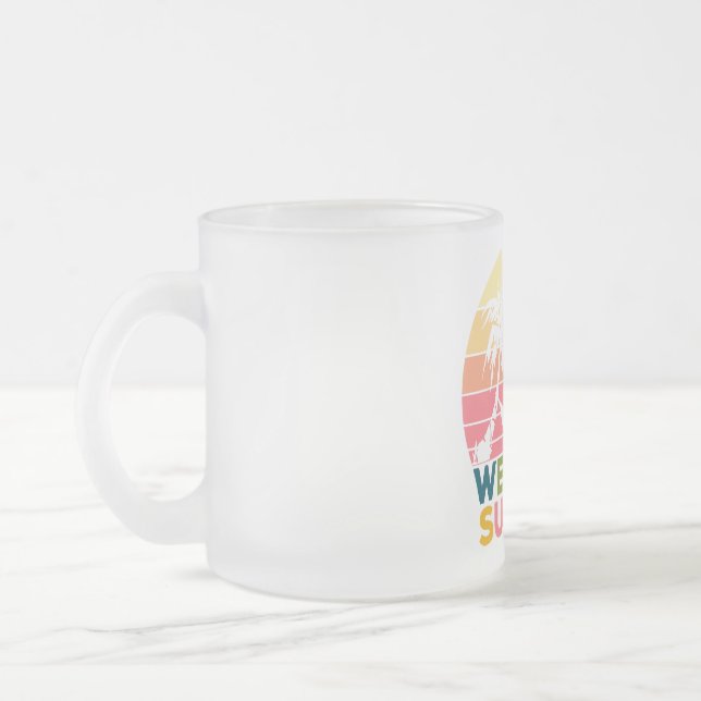 HALLO SOMMER MATTGLASTASSE (Links)