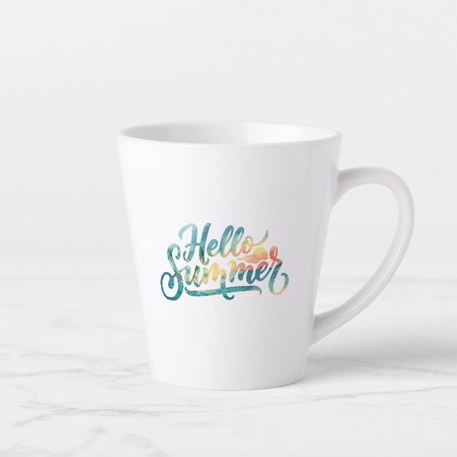 Hallo Sommer Milchtasse (Rechts)