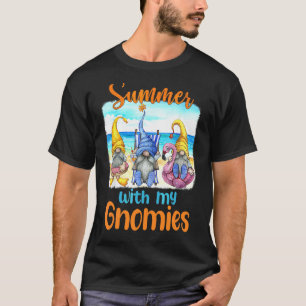 Hallo Sommer mit meinen Gnomies Familie Urlaub Gno T-Shirt