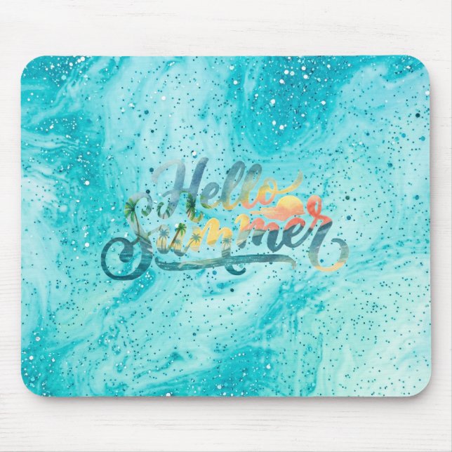 Hallo Sommer Mousepad (Vorne)