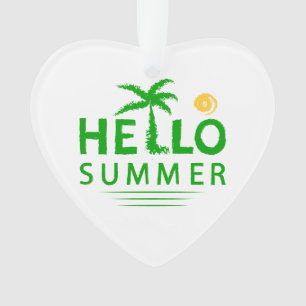 Hallo Sommer Ornament
