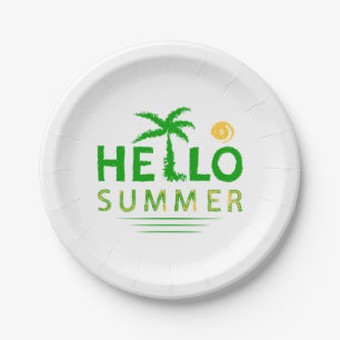 Hallo Sommer Pappteller