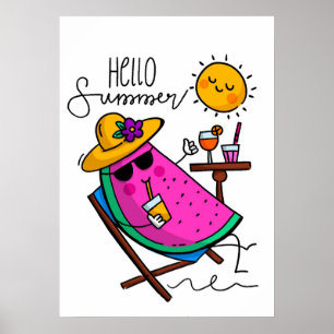 Hallo Sommer Poster