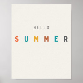 Hallo Sommer. Poster & Prints