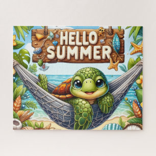 Hallo Sommer-Schildkröte