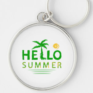 Hallo Sommer Schlüsselanhänger