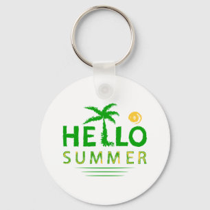 Hallo Sommer Schlüsselanhänger