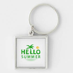 Hallo Sommer Schlüsselanhänger