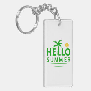 Hallo Sommer Schlüsselanhänger