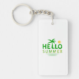 Hallo Sommer Schlüsselanhänger