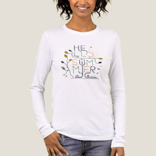 HALLO SOMMER-STIMMUNG – Minimal Monoline Tri-Blend Shirt