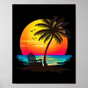 Hallo Sommer Stimmung Urlaub Herren Damen Strand K Poster