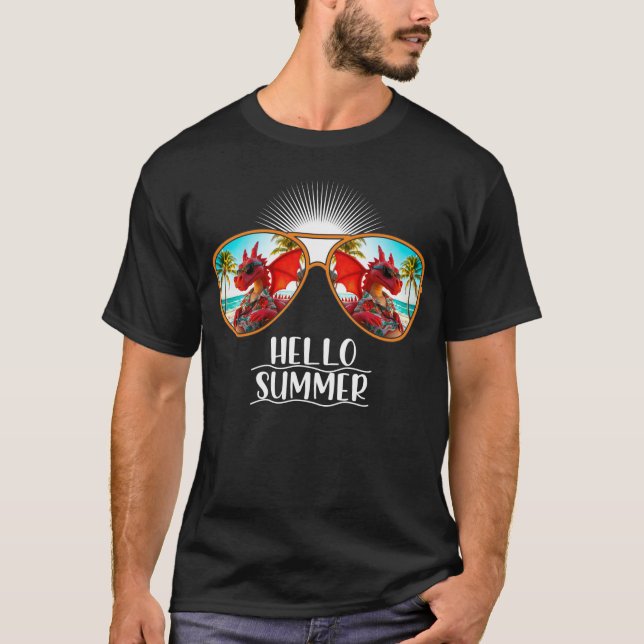 Hallo Sommer T-Shirt (Vorderseite)