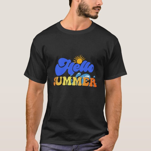 Hallo Sommer T-Shirt (Vorderseite)