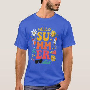 Hallo Sommer T-Shirt – Sonnenschein, Lächeln & Sai