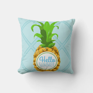Hallo Sommer Tropische Ananas Kissen