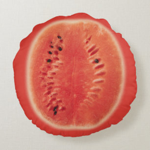 Hallo Sommer - Wassermelone Frische Lecker Frucht Rundes Kissen