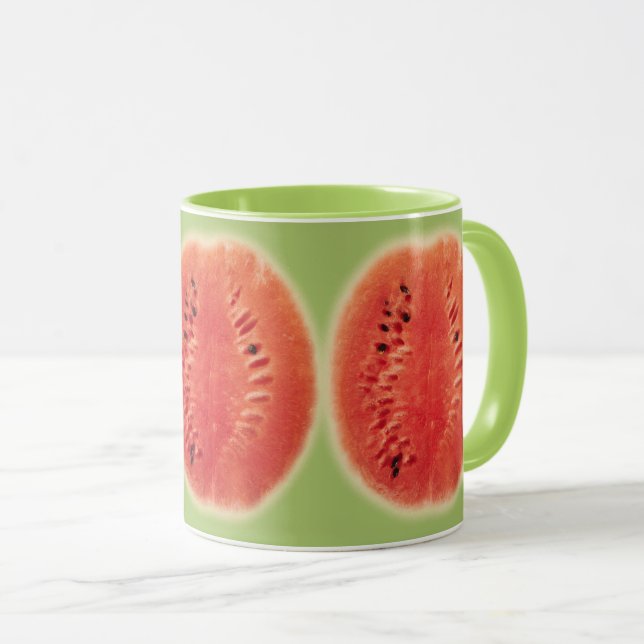 Hallo Sommer - Wassermelone Frische Lecker Frucht  Tasse (VorderseiteRechts)
