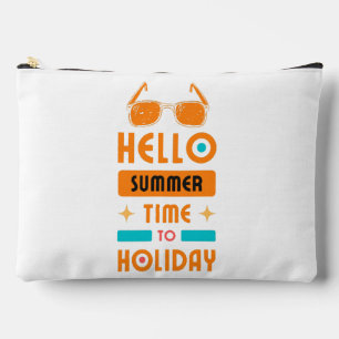 Hallo Sommer, Zeit zum Urlaub Zubehörtasche