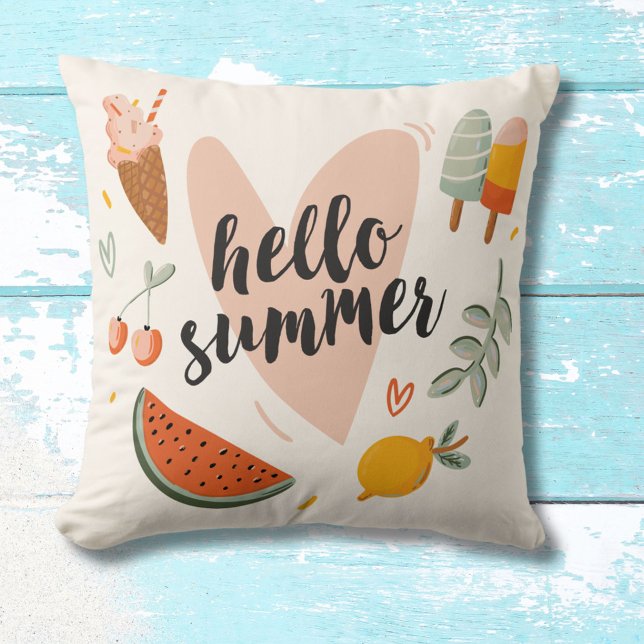 Hallo Sommerangebot Niedliches Kinderzimmer Kinder Kissen (In Situ)