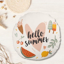 Hallo Sommerangebot Niedliches Kinderzimmer Kinder Rundes Kissen
